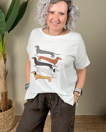 Camiseta Teckel Squad – Perritos Salchicha
