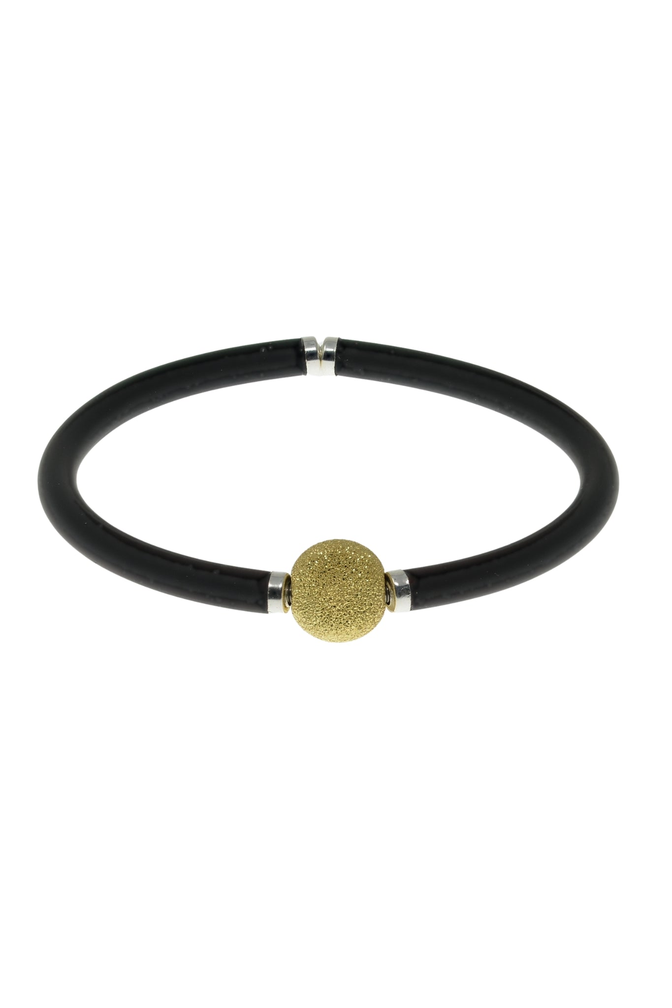 Pulsera Plata diamantada color Oro