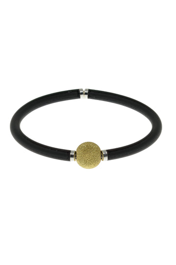 Pulsera Plata diamantada color Oro