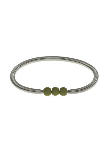 Pulsera Lava Color Verde muelle de acero