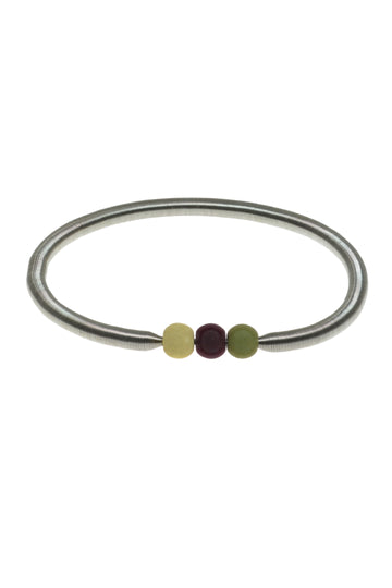Pulsera Lava Tricolor muelle de acero
