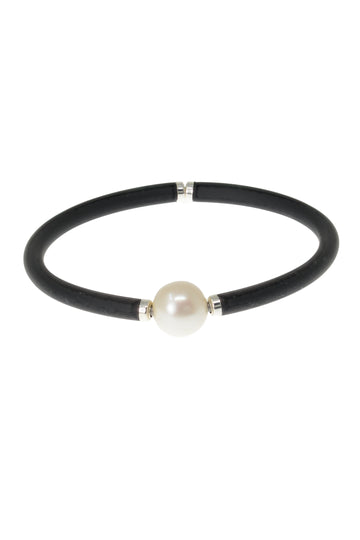 Pulsera Perla Moderna grande color Negro
