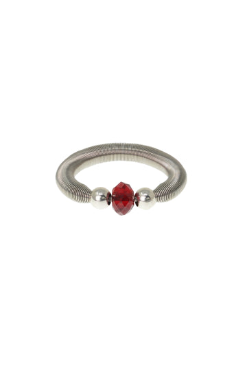 Anillo Minimal Glow Rojo