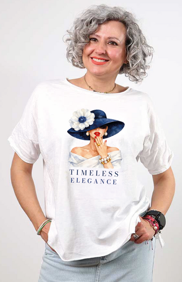 Visión frontal de la camiseta