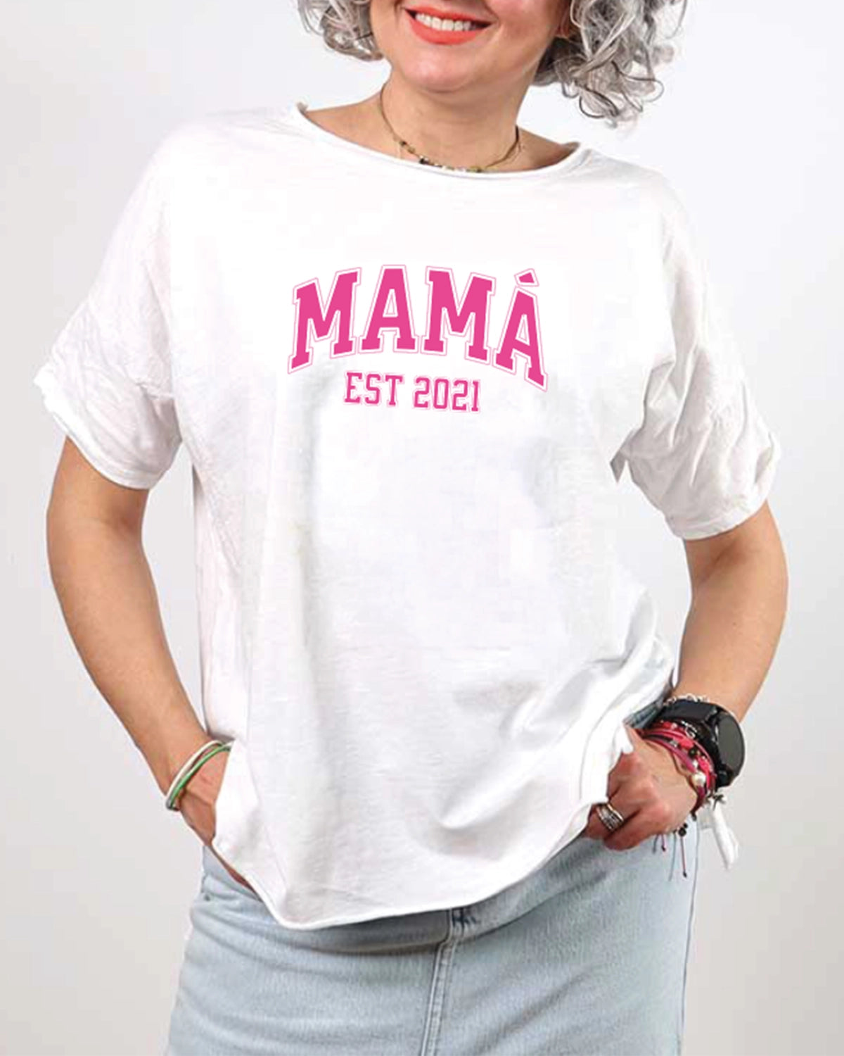 Camiseta MAMA año Personalizable